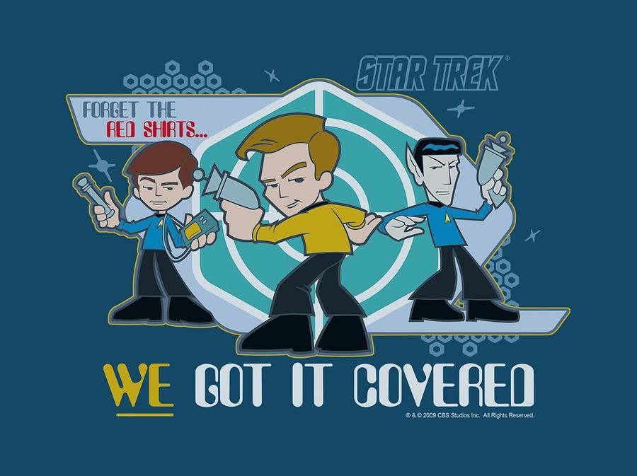 Star Trek Digital Art - Quogs - We Got It Covered by Brand A