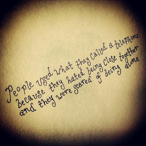 Palahniuk Photograph - #quotes #literature #writing by Siobhan Macrae