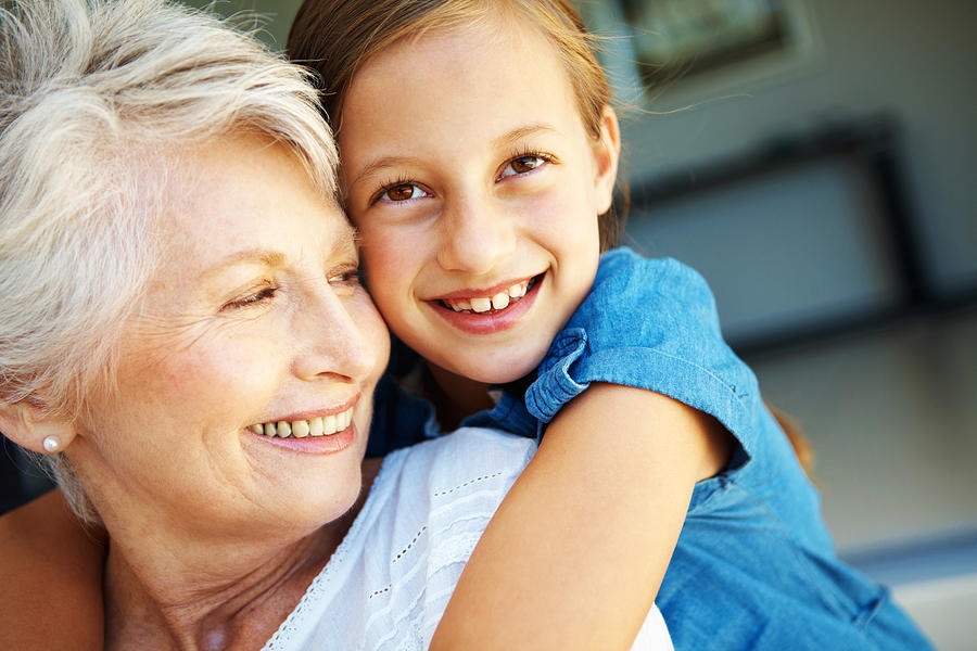 "My gran means the world to me" Photograph by GlobalStock