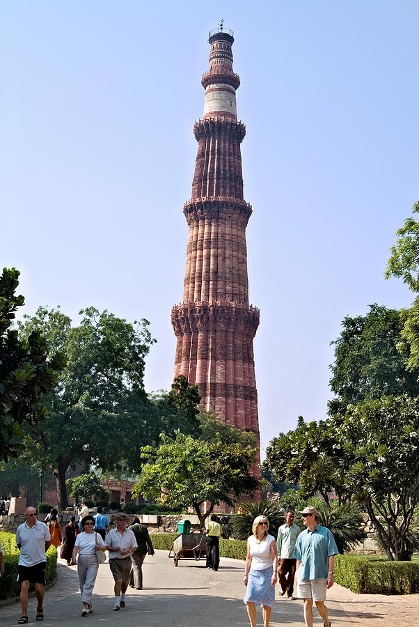 Qutub Minar Photograph by Devinder Sangha - Fine Art America