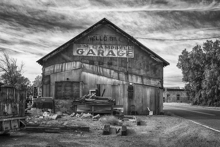R. M. Campbell Garage Photograph by Jim Thompson