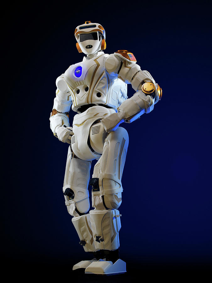 Nobody Photograph - R5 Humanoid Robot by Nasa