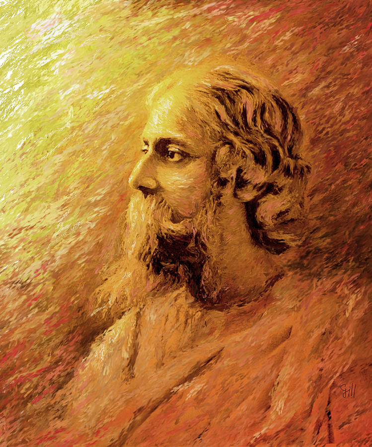 some drawing pictures of Rabindranath Tagore  Brainlyin