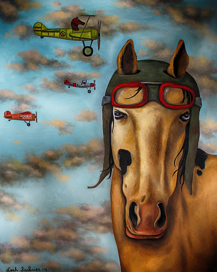 Race Horse edit 3 Painting by Leah Saulnier The Painting Maniac