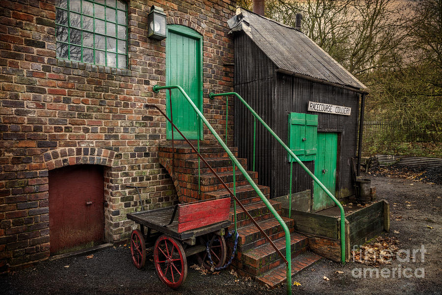 Architecture Photograph - Racecourse Colliery  by Adrian Evans
