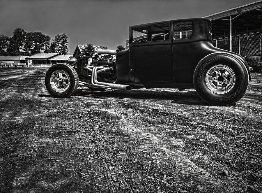Racing Hot Rod Photograph by Thomas Young