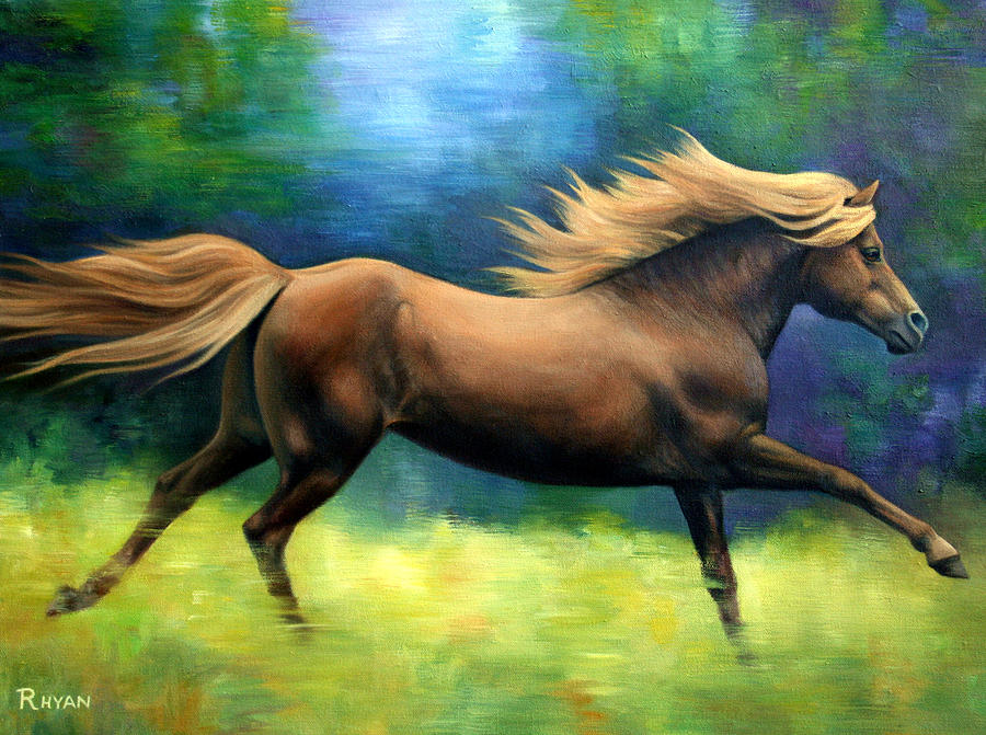 Racing  The Wind Painting