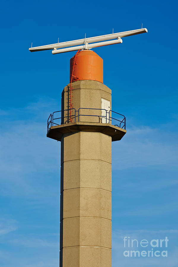 Radar tower Photograph by Nick  Biemans