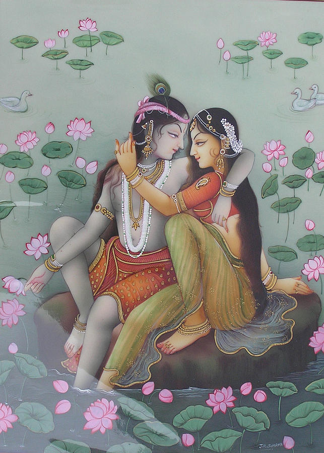 Radha-krishna by Jitendra r Sharma.