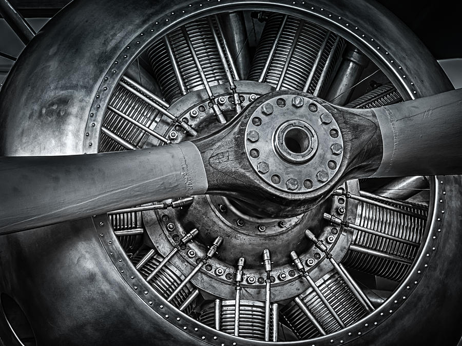 Radial Prop Photograph by Gareth Burge Photography - Fine Art America