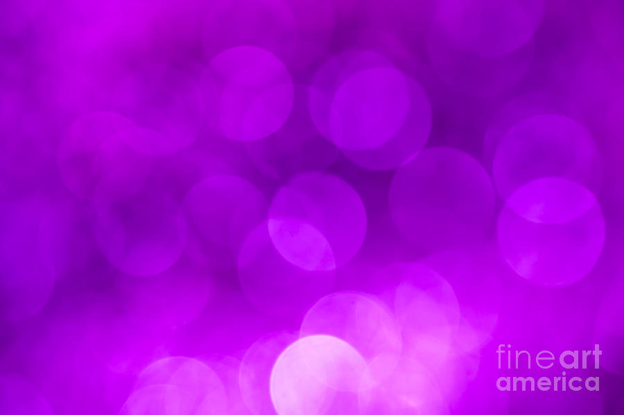 Radiant Orchid Bokeh Photograph by Jan Bickerton