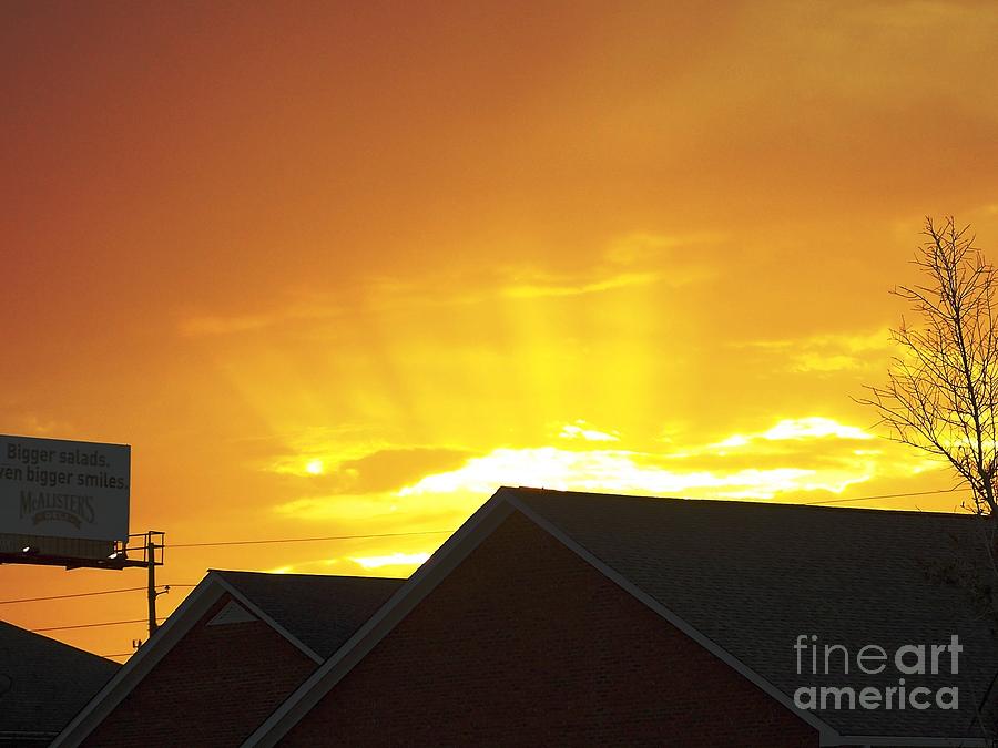 Radiant Southern Sunset Photograph by Matthew Seufer