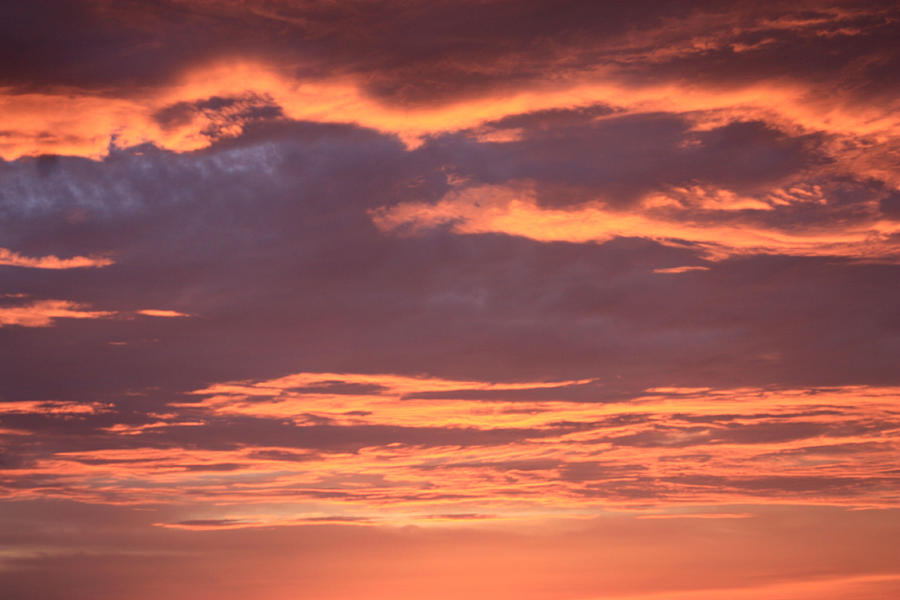 Radiant Sunset 3 Photograph by Karen Nicholson