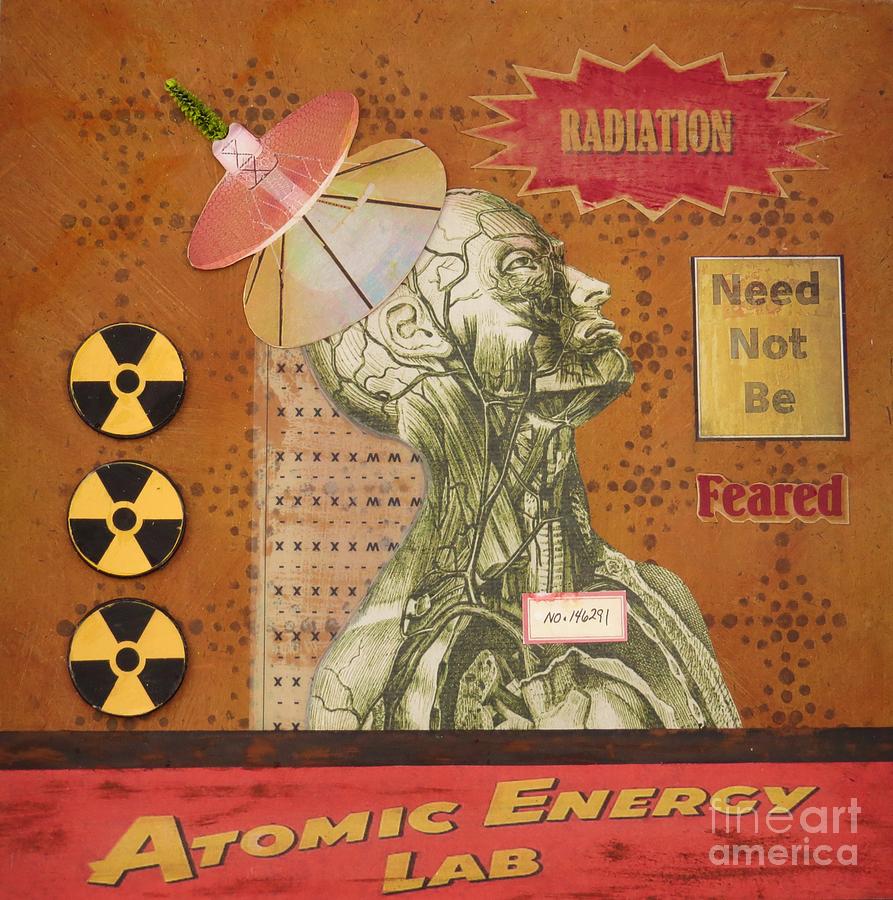 Science Fiction Mixed Media - Radiation Need Not Be Feared by Desiree Paquette