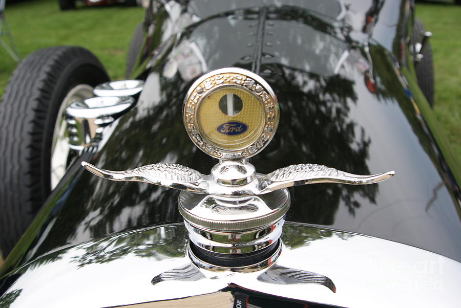 Radiator Cap Ford Racer Photograph by Neil Zimmerman