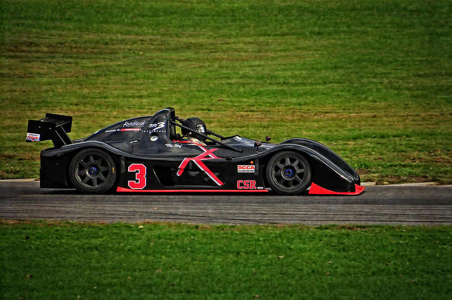 Vintage Photograph - Radical SR3 by Mike Martin
