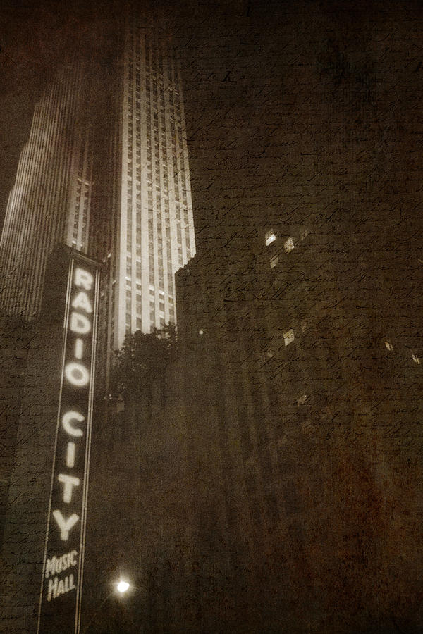 Radio City Memories Photograph by Joann Vitali