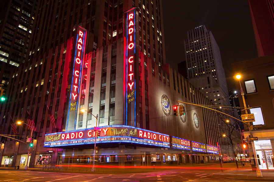 Radio City Music Hall Photograph by Daniel Perez - Pixels