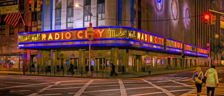 Radio City Music Hall Photograph by Jerry Gammon