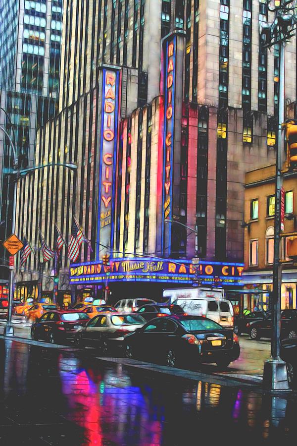 Radio City Music Hall New York City- 1 Photograph by Becca Buecher