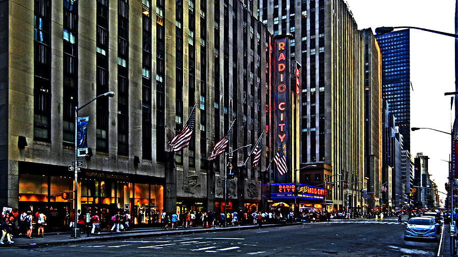 Radio City Music Hall NYC Photograph by Bill Swartwout