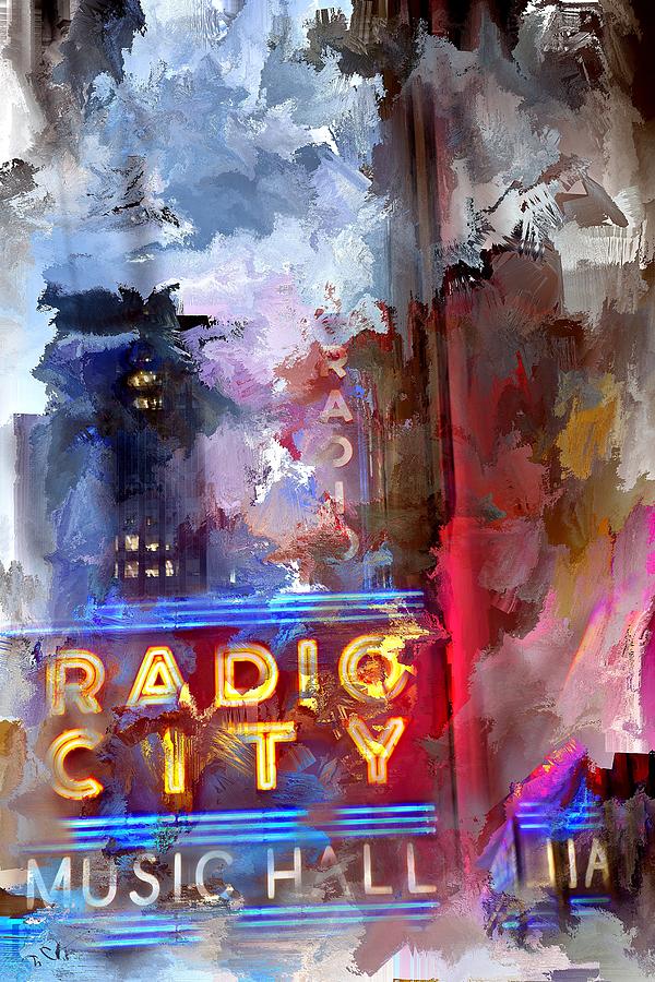 Radio City New York Photograph by Evie Carrier