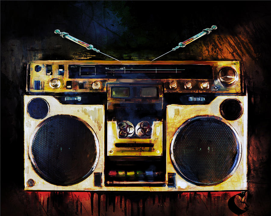 Radio is Killing Me Digital Art by Howard Barry