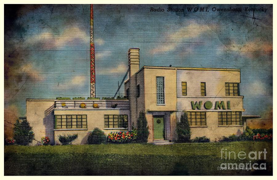 Architecture Photograph - Radio Station WOMI-Kentucky by Audreen Gieger