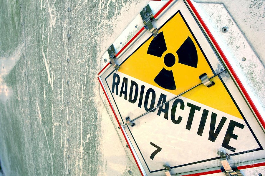 Radioactive Warning Sign Photograph by Olivier Le Queinec
