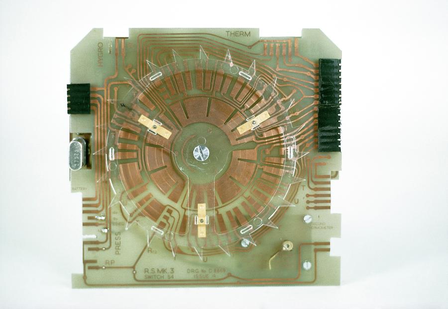 Radiosonde Circuitry Photograph by British Crown Copyright, The Met