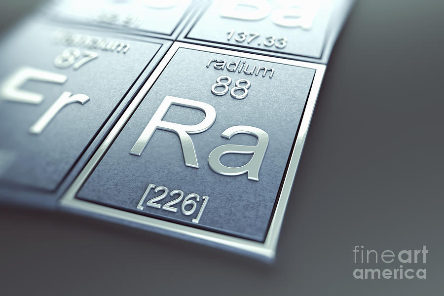 Radium Chemical Element Photograph by Science Picture Co