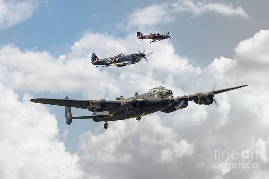 RAF Legends Digital Art by Airpower Art