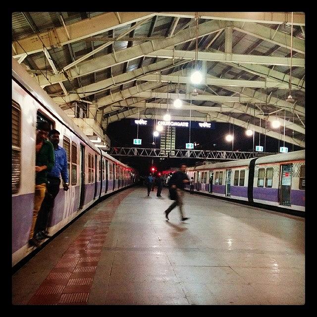 Train Photograph - #raftar #speed #instamumbai #mumbai by Rachit Vats