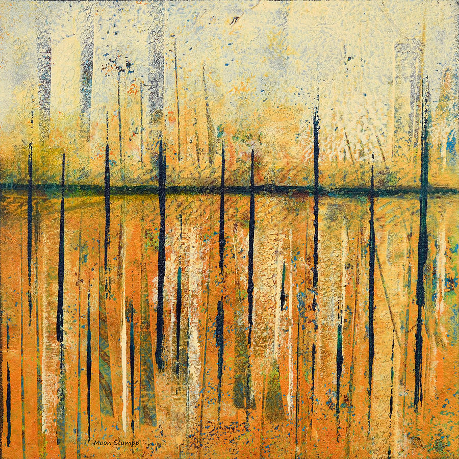 Abstract Painting - Rafters by Moon Stumpp
