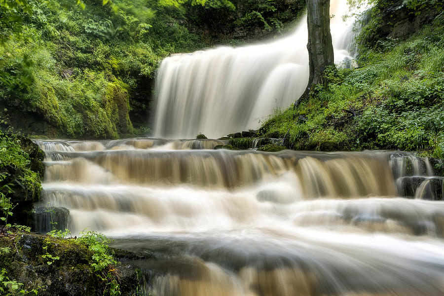 Raging Scaleber Force Falls Photograph by Chris Frost - Fine Art America