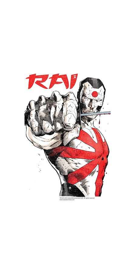 Rai - Sword Drawn Digital Art by Brand A