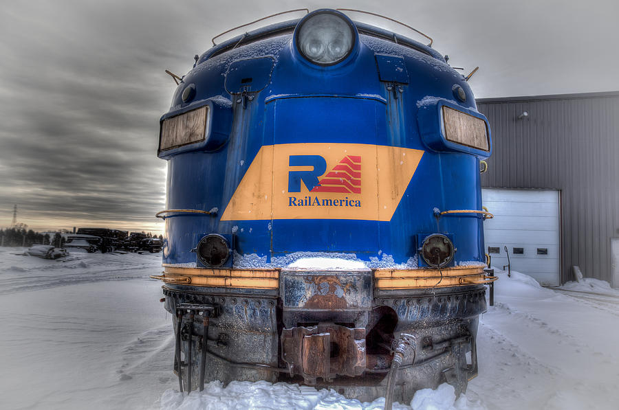Rail America Photograph by Nick Mares