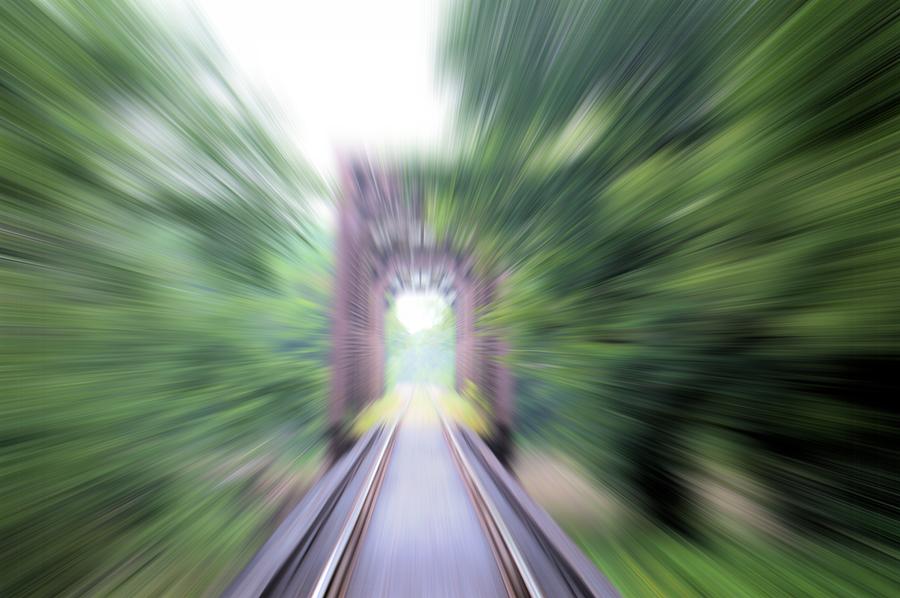 Rail Riding Photograph by Bonfire Photography