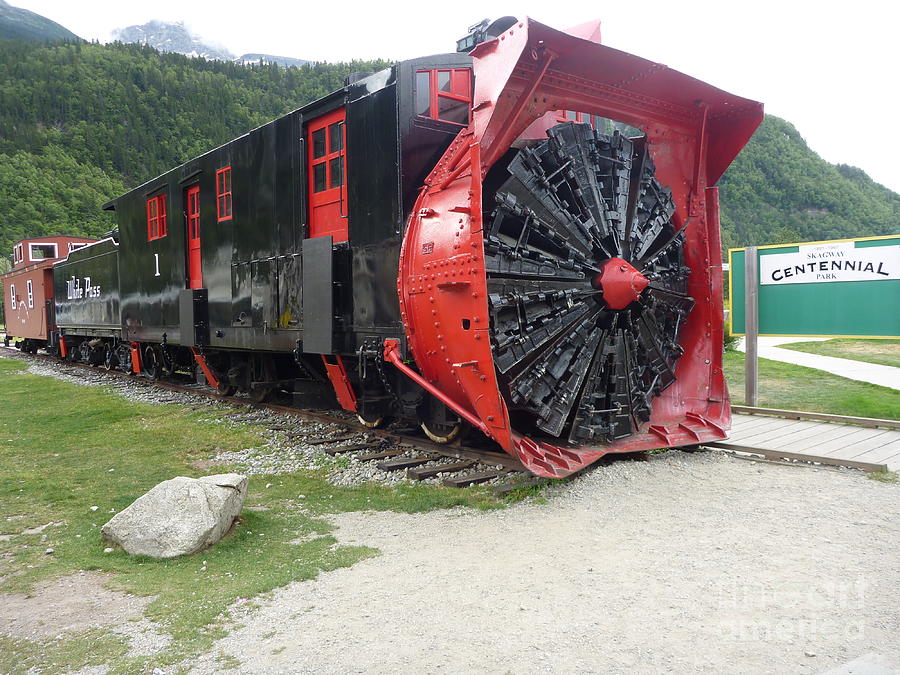 Rail Snow Plow Photograph by John Potts