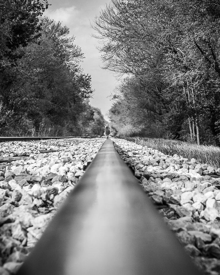 Rail Way Photograph by Jeff Mize