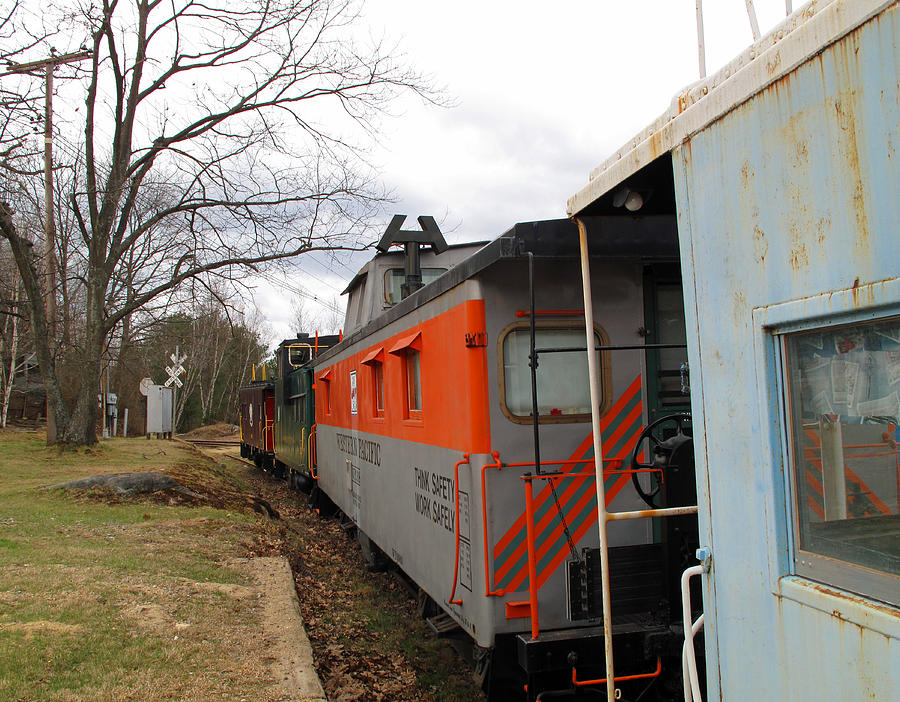 Railcars at Rest Photograph by Barbara McDevitt