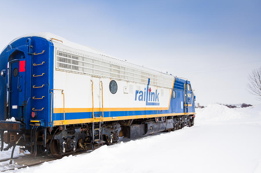 RailInk Locomotive Photograph by Nick Mares