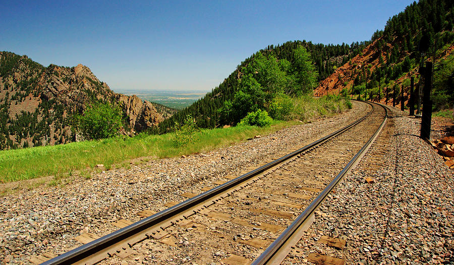 Railroad Above It All Photograph by Daniel Woodrum