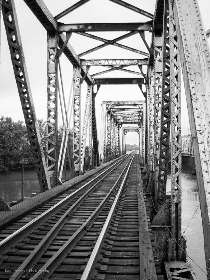 Railroad Bridge Photograph by Ross Henton