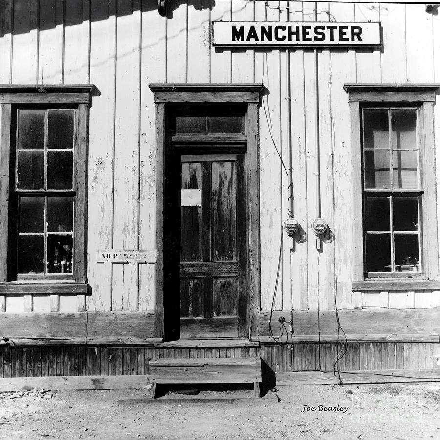 Vintage Photograph - Railroad Depot Manchester Tennessee by   Joe Beasley