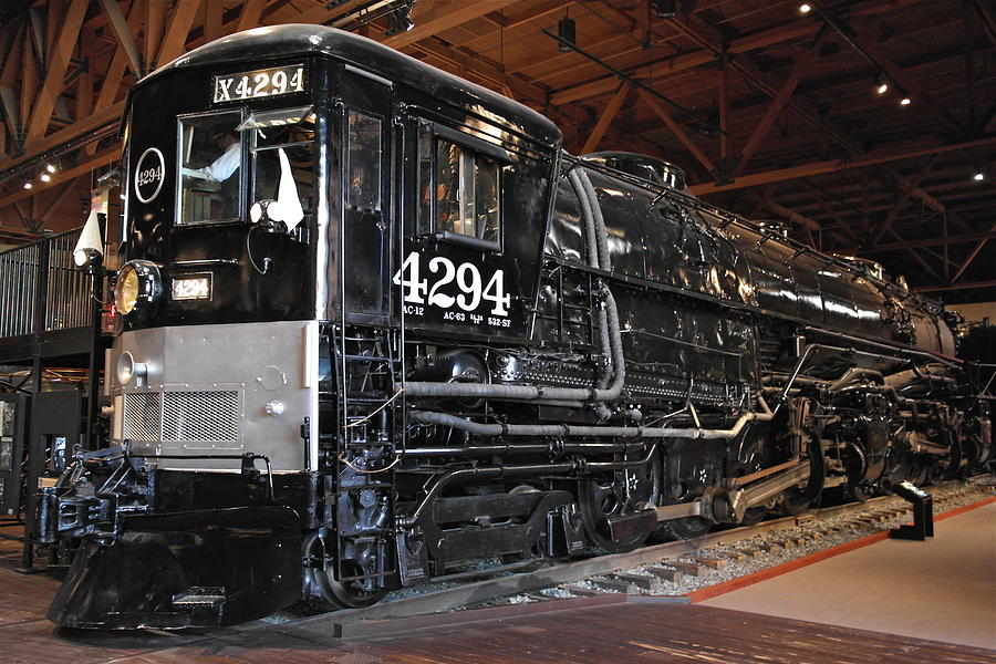 Southern Pacific Cab Forward Railroad Engine No 4294 Photograph by Michele Myers