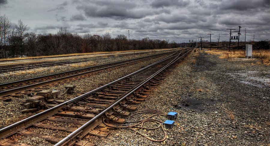 Railroad Interlocking Photograph by David Dufresne