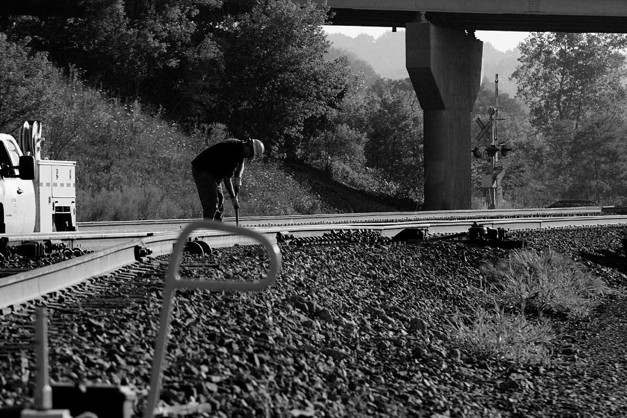 Railroad Maintenance Photograph by David Dufresne