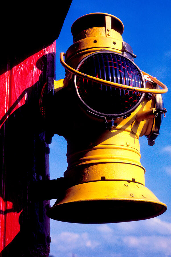 Railroad oil lantern Photograph by Paul W Faust -  Impressions of Light