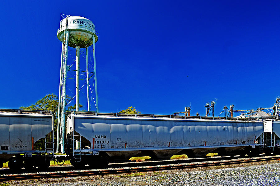Railroad Siding In Frankford Delaware Photograph